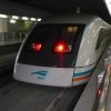 The Maglev - Magnetic Levitation Train to Shanghai airport